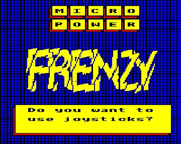 Frenzy (19xx)(Micro Power)[a] screen shot title